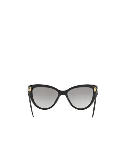 Miu Miu Logo Sunglasses In Gray