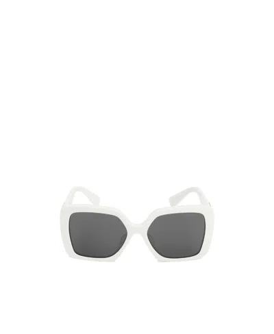 Miu Miu Logo Sunglasses In Gray