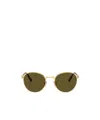 Miu Miu Eyewear Round-frame Sunglasses In Green