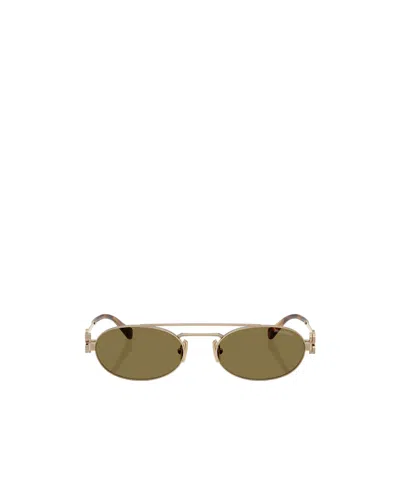 MIU MIU MIU MIU EYEWEAR OVAL-FRAME SUNGLASSES