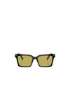 Miu Miu 55mm Rectangular Sunglasses In Nude