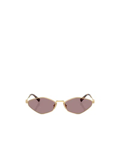 MIU MIU MIU MIU EYEWEAR IRREGULAR-FRAME SUNGLASSES