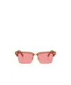 Miu Miu 0mu 10zs Sunglasses In Pink