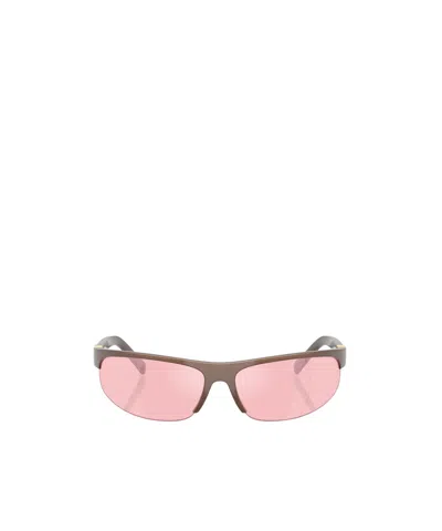 MIU MIU MIU MIU EYEWEAR WRAPAROUND SUNGLASSES