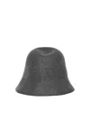 Miu Miu Logo-tag Hat In Gray
