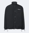 Miu Miu Logo Technical Jacket In Black