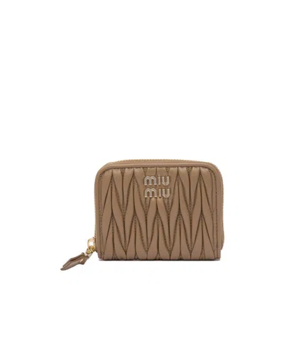 Miu Miu Logo Wallet