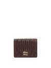 Miu Miu Logo Wallet