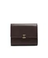 Miu Miu Logo Wallet In Black
