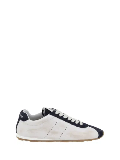 MIU MIU LOGOED SNEAKERS