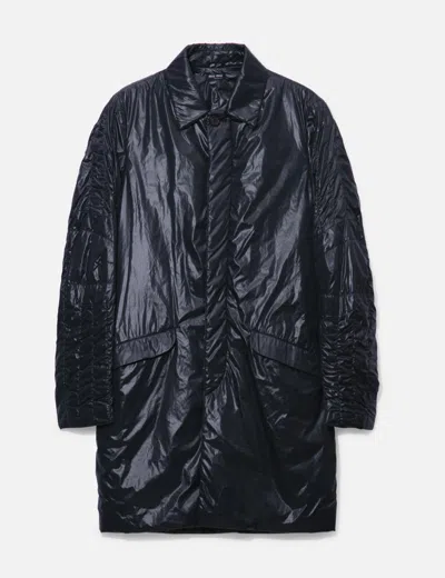 Miu Miu Long Coat In Black