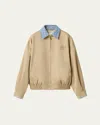 Miu Miu Veste Droite Double Col En Coton