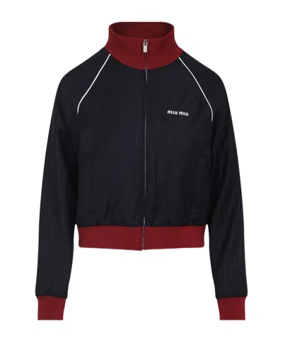 MIU MIU LONG SLEEVE CASUAL JACKET