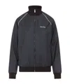 Miu Miu Wool Pinstripe Jacket Side Pockets In Gray
