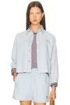 Miu Miu Women's Cotton Shirt In Blue