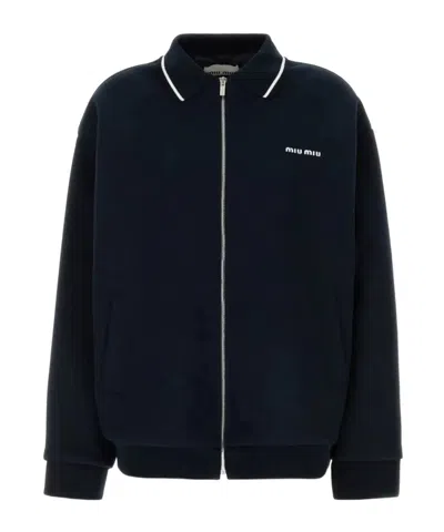 MIU MIU LONG-SLEEVED CASUAL JACKET