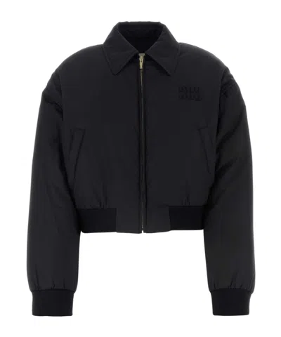MIU MIU MIU MIU ZIPPED DOWN JACKET