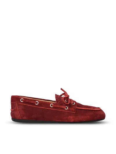 Miu Miu Low Shoes In Red