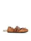 Miu Miu Low Shoes In Brown
