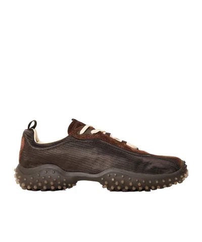 Miu Miu Lowtop Sneaker In Brown