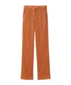 Miu Miu Lurex Pants In Orange