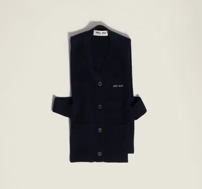 Miu Miu Maglieria In Black