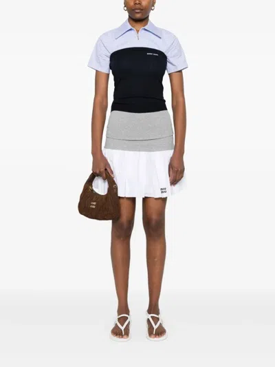 Miu Miu Maglieria Wool F.14 In Multi