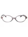 Miu Miu Malva Trasparente Acetate Glasses