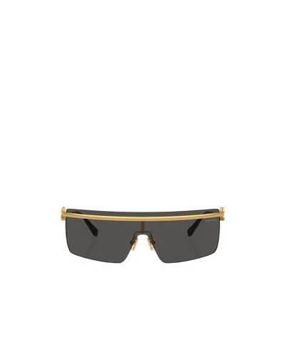 MIU MIU MIU MIU EYEWEAR SINGLE LENS SUNGLASSES