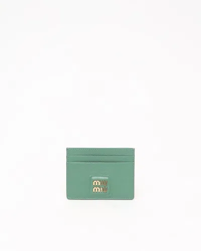 Miu Miu Matelassé Card Holder