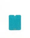 Miu Miu Matelassé Ipad Case In Green