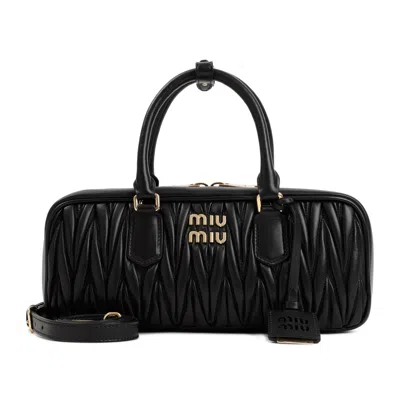 Miu Miu Matelassé Leather Handbag