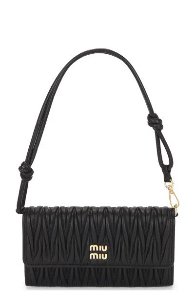 Miu Miu Matelasse Minuteria Bag In Pink