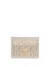 Miu Miu Matelassé Nappa Leather Card Holder