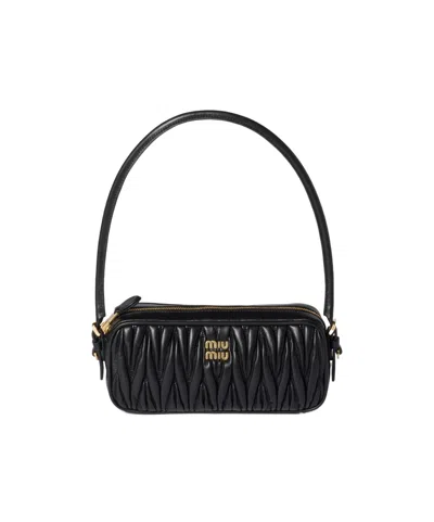 MIU MIU MATELASSÉ SHOULDER BAG