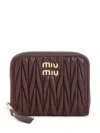 Miu Miu Matelasse' Wallet