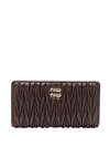 Miu Miu Matelassé Wallet