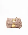 Miu Miu Matlassé Crossbody Bag