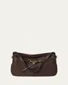 Miu Miu Lambskin Leather Shoulder Bag In F0nbl Radica