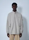 Miu Miu Men Panama Blouson Jacket In White