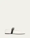 Miu Miu Mesh Buckle Mary-jane Ballerina Flats