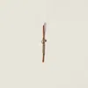 Miu Miu Metal And Leather Key Ring Trick