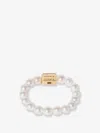 Miu Miu Metal And Perals Bracelet