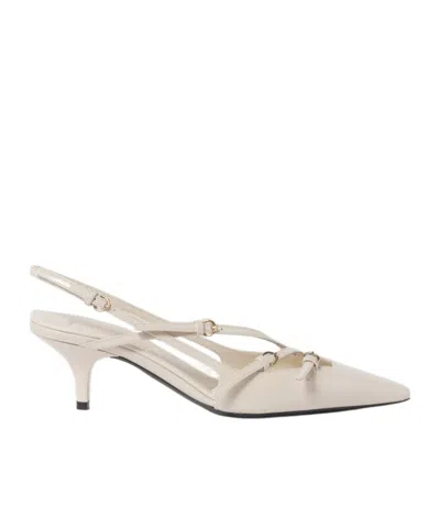MIU MIU MIU MIU POINTED TOE SLINGBACK PUMPS
