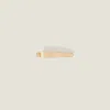 Miu Miu Metal Hair Clip In Gold