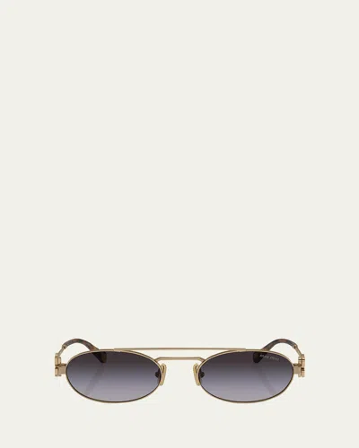 Miu Miu Eyewear Eyewear In Antiq Cop