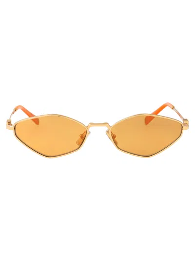 Miu Miu 0mu 56zs Sunglasses In 5ak40d Gold
