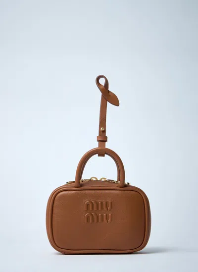 Miu Miu Micro Beau Leather Bag
