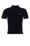 Miu Miu Mock-neck Cashmere Sweater In Blue
