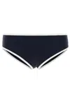 Miu Miu Midnight Blue Stretch Nylon Bikini Bottom
